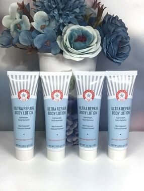 First Aid Beauty Ultra Repair Body Lotion BUNDLE Travel Size *NEW! Sealed